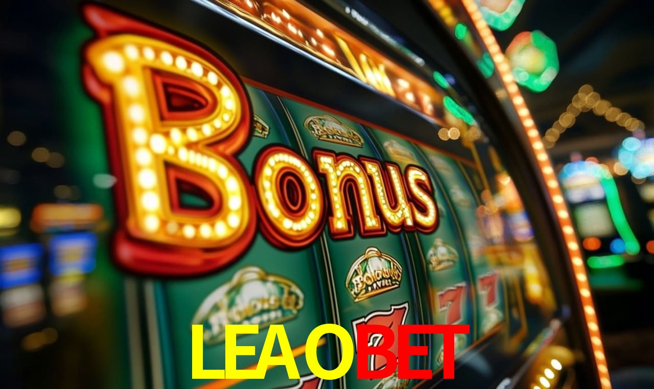 Loterias online na LEAOBET